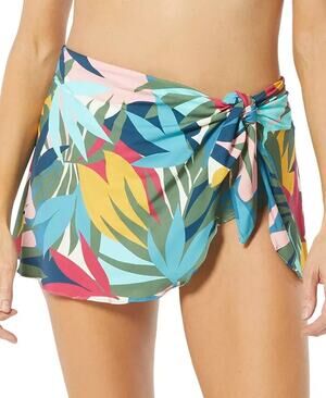 Contours by Coco Reef Women's Shaping Swim Skirt in Floral Multi